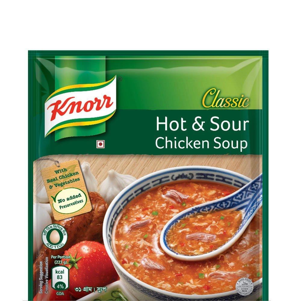 Knorr Clasic Hot&sour Chicken Soup 31 Gm 