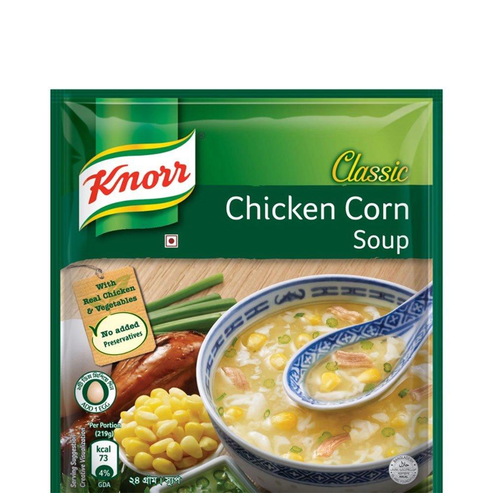 Knorr Classic Chicken Corn Soup 24 Gm 