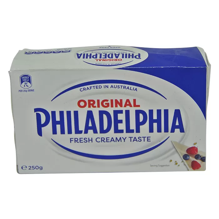 Philadelphia Original Cream Cheese 250gm Aus