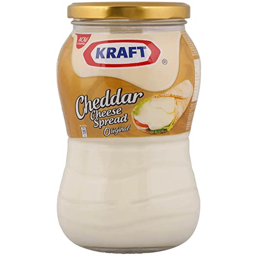 Kraft Cheddar Cheese Spread Original Glass Jar 480gm Bh