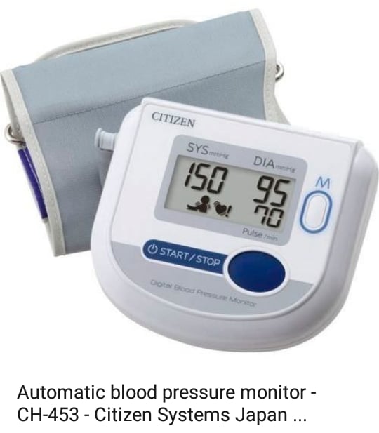 Citizen Digital Blood Pressure Monitor (ch-453-ac) Surgical
