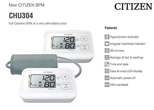 Citizen Digital Blood Pressure Monitor ( Chu-304) Chu-304, Surgical