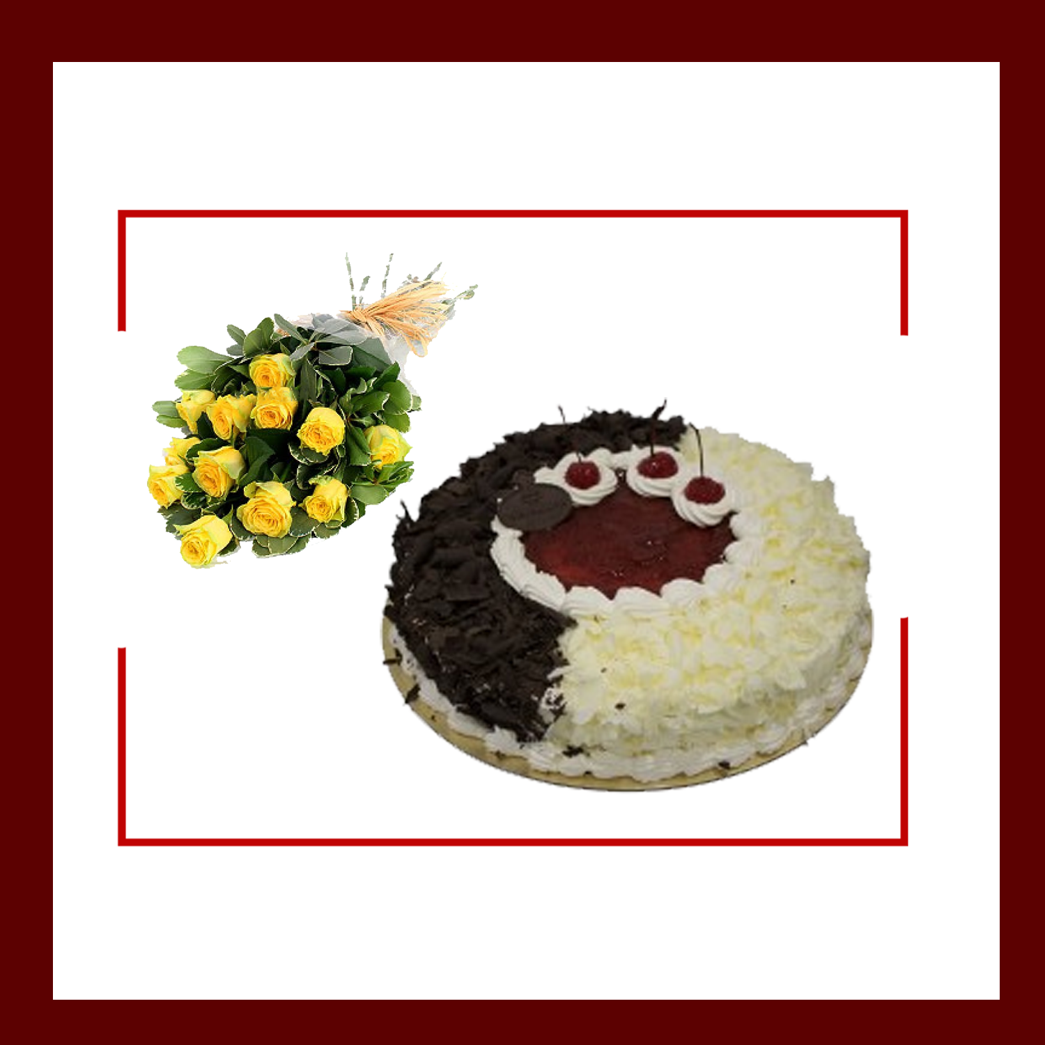 Cake & Flower Combo 19