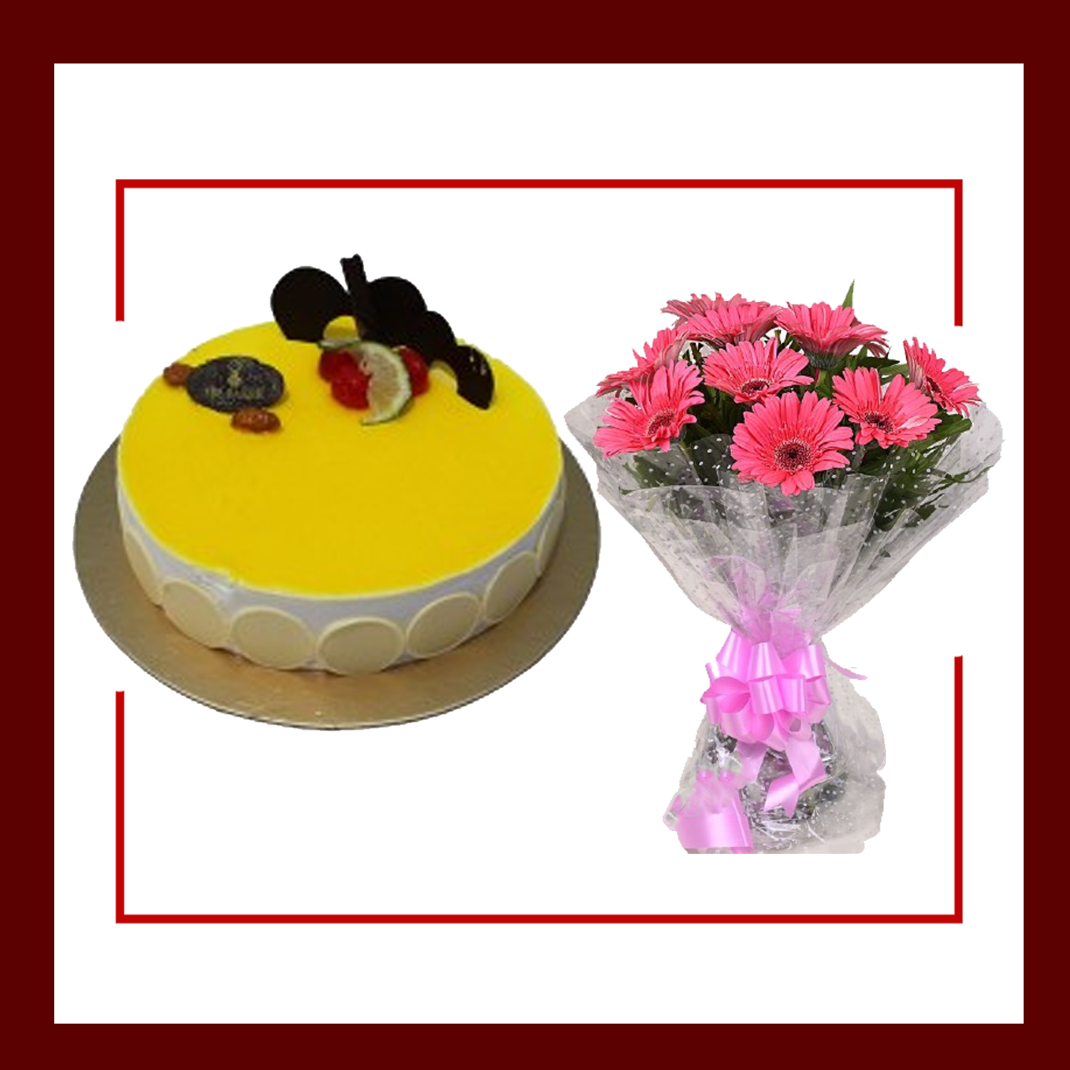 Cake & Flower Combo 7