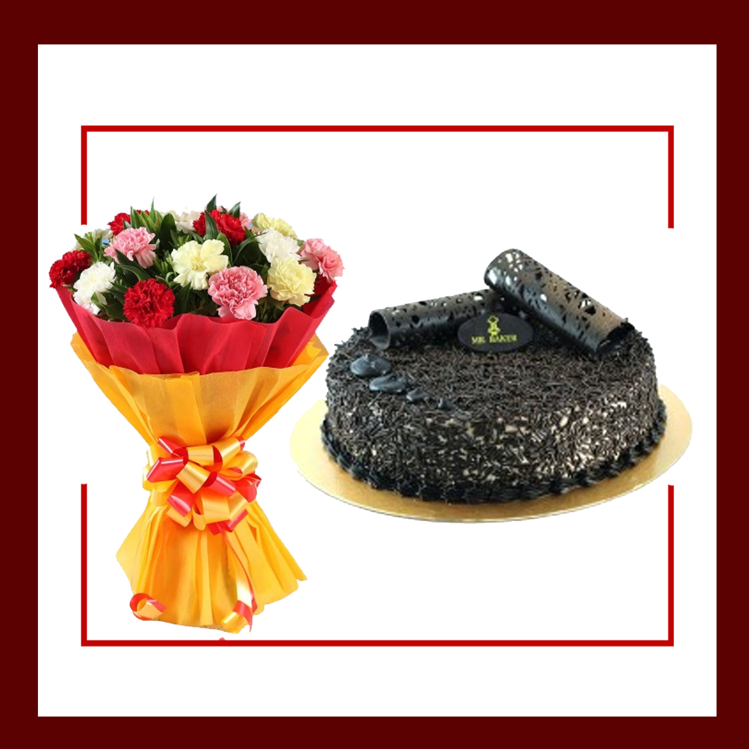 Cake & Flower Combo 8