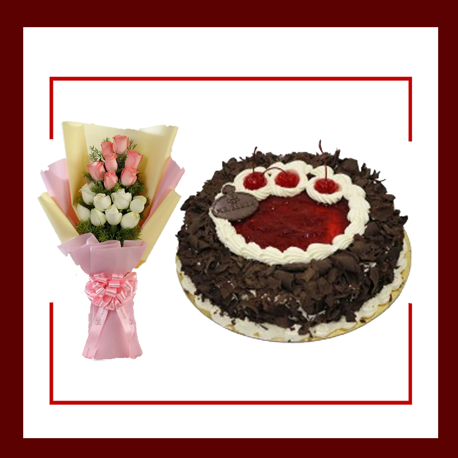 Cake & Flower Combo 11