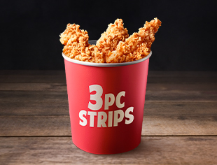 3 Pc Boneless Chicken Strips