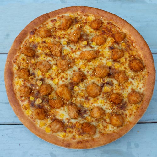 Kfc Popcorn Chicken Pizza