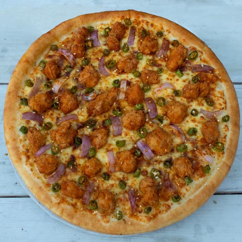 Kfc Spicy Popcorn Pizza