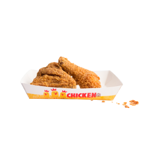 2pcs Crispy Fried Chicken