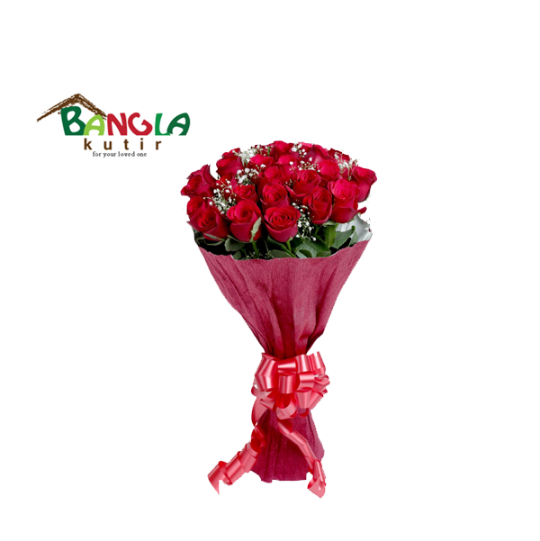 25 Red Rose Bouquet 