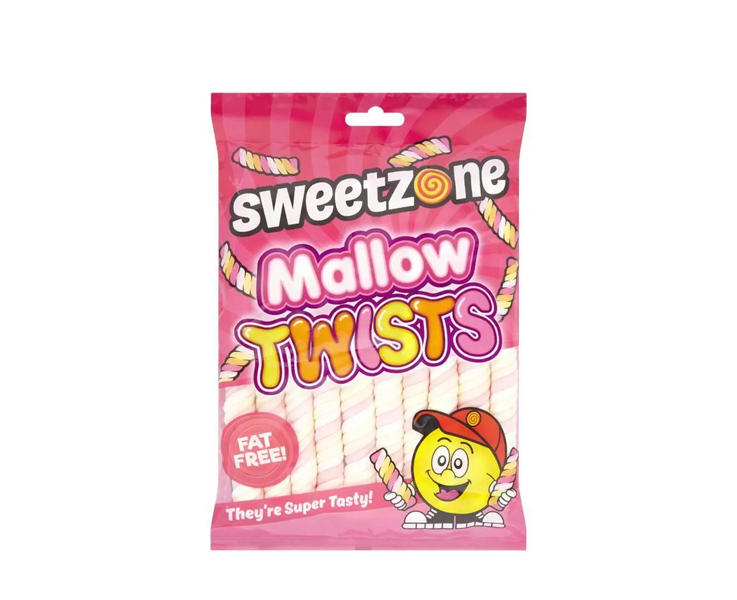 Sweet Zone Mallow Twists 160gm (1pkt)