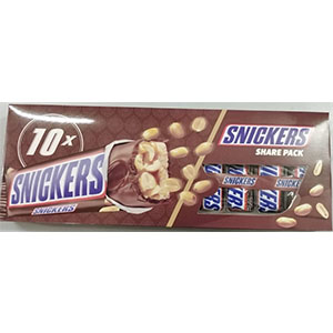 Snickers Share Pack 18gmx (10 Pcs)