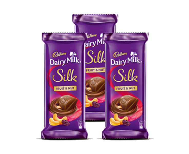 Cadbury Dairy Milk Silk Fruits & Nut 55gm (3pcs)