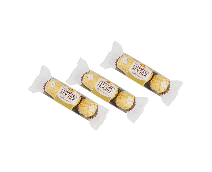 Ferrero Rocher Chocolate T3 37.5gm (3pcs)