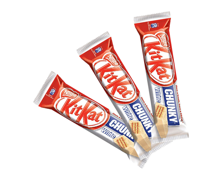 Nestle Kitkat Chunky White 40 Gm (3 Pcs)
