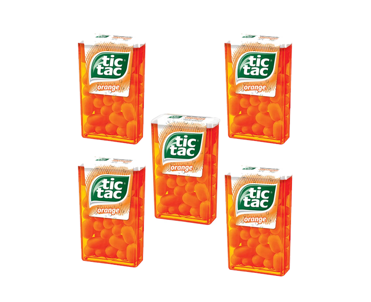 Tic Tac Orange 7.7 Gm (5pcs)