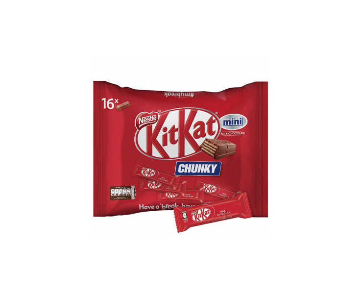 Nestle Kitkat Chunky Minis 250gm (16pcs)