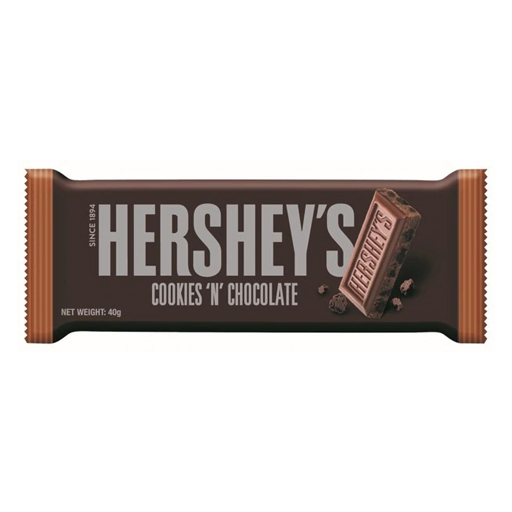 Hershey"s Cookies N Chocolate Bar 40gm (3pcs)