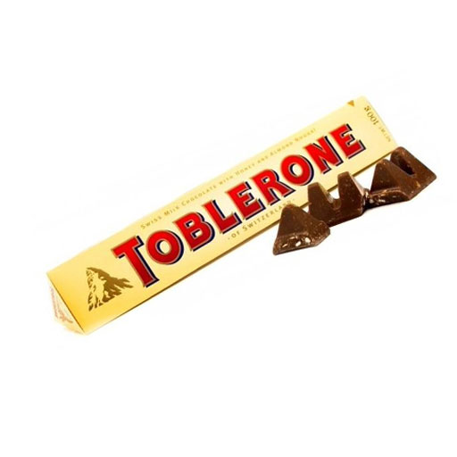 Toblerone Chocolate Bar 100gm (1pcs)