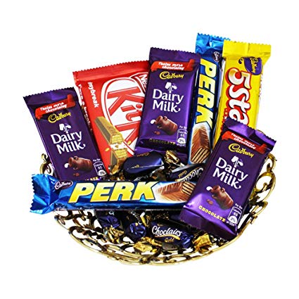 A Basket Of 26 Mixed Chocolates