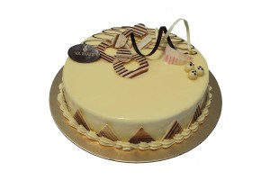 White Ganache Cake