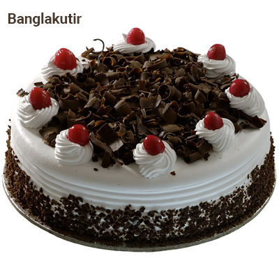 Black Forest Round Shape Cake 