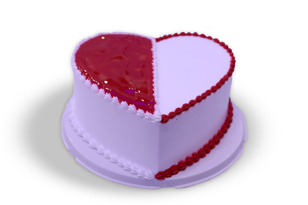 Heart Shape Chocolate Cake