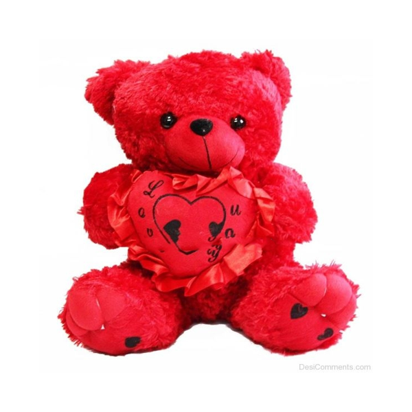 Exclusive Red Heart Teddy Bear