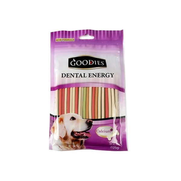 Goodies Dental Energy Dog Snack 125gm
