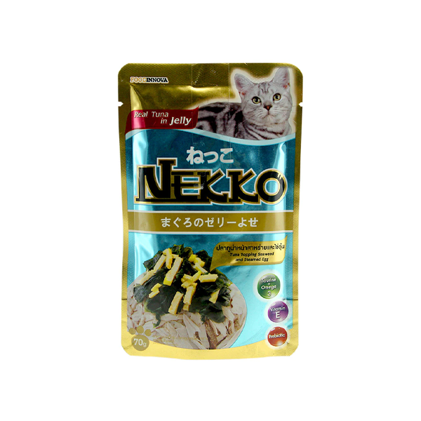 Neeko C.f> Real Tuna Topping Seaweed & Steamed Egg 70gm