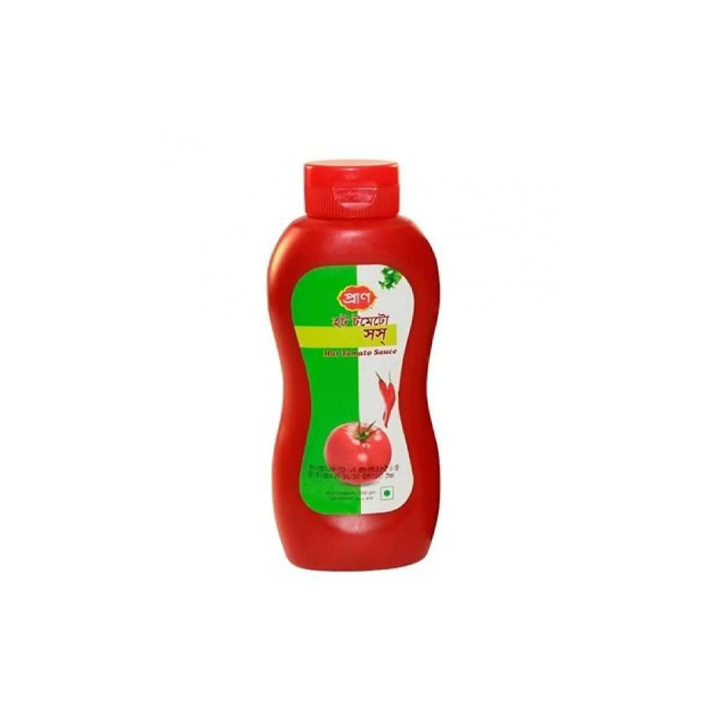 Pran Hot Tomato Sauce 550gm Jar