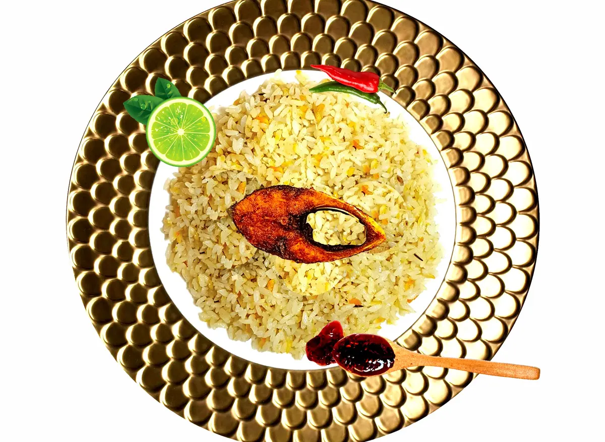 Ilish Polao For One Person