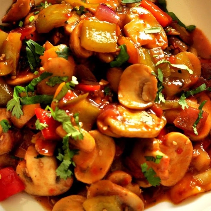 Spicy Garlic Mushroom