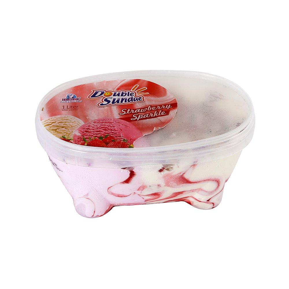 Igloo Container Double Sundae Strawberry 1 Litre