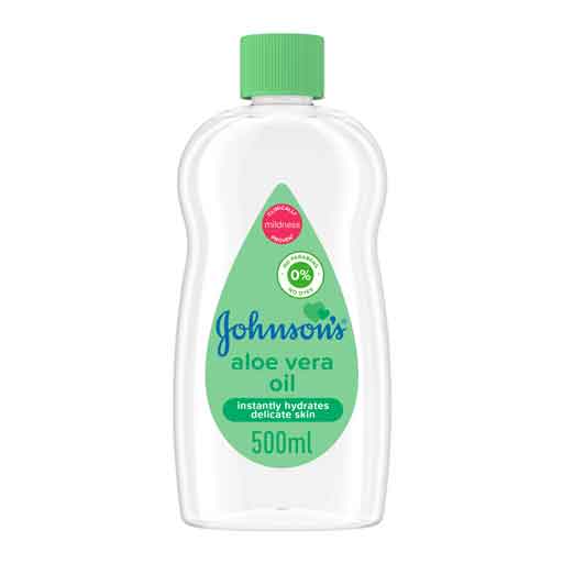 Johnsons Aloe Vera Baby Oil 500 Ml