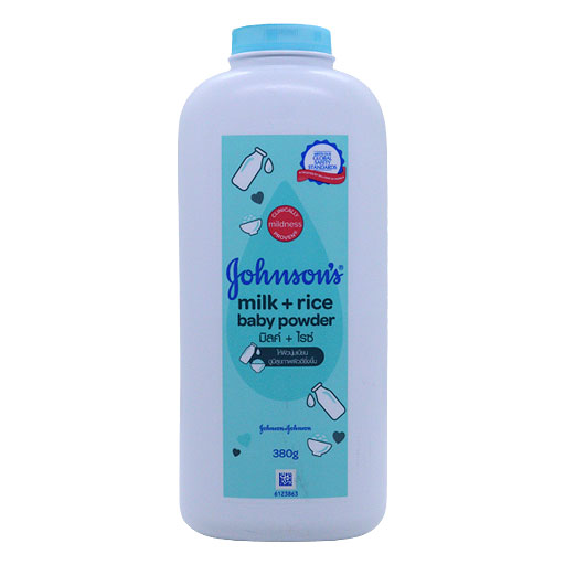 Johnsons Milk + Rice Baby Powder 380 Gm