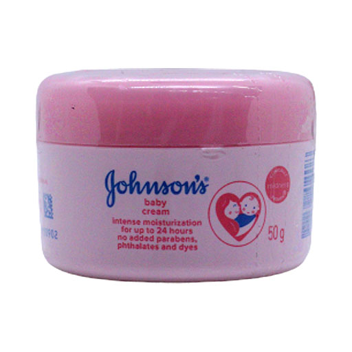 Johnsons Pink Baby Cream Jar 50 Gm