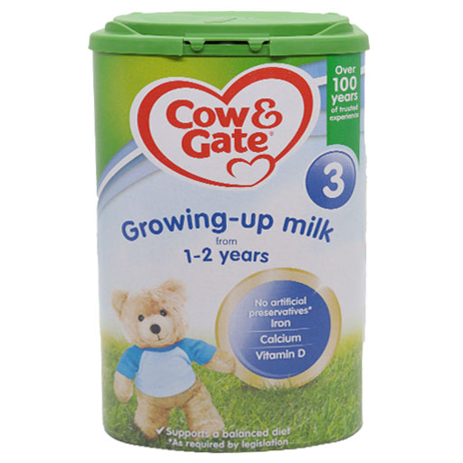 Cow & Gate 3 Growing Up Milk From 1-2 Years 800 Gm