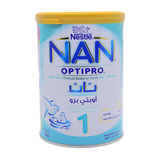 Nestle Nan Optipro 1 Milk Tin 400 Gm