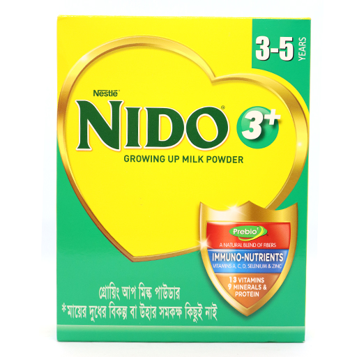 Nestle Nido 3+ Growing Up Milk Powder Bib 350 Gm