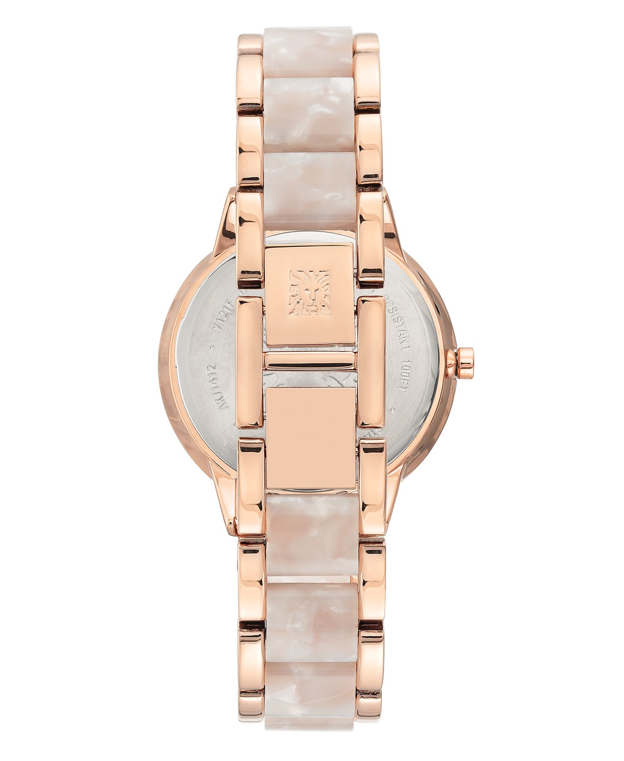 Rose Gold-tone And Pearlescent White Bracelet Watch 37mm