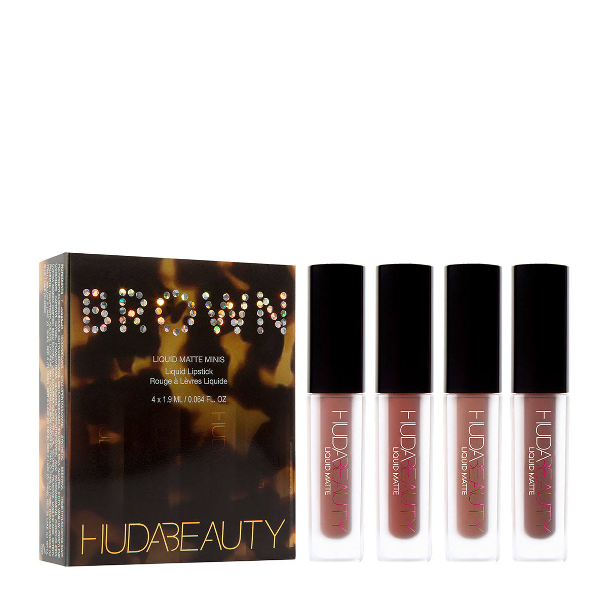 Huda Beauty Brown Obsessions Liquid Matte Minis