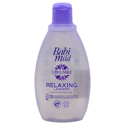 Babi Mild Lavender Head & Body Baby Bath 200 Ml