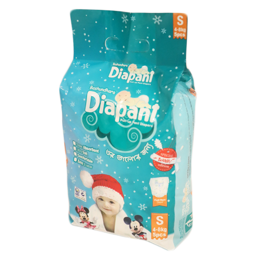 Bashundhara Diapant S (4-8 Kg) 5 Pcs (mini-series)