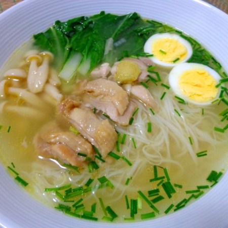 Steamed Chicken Soup In Hot Pot