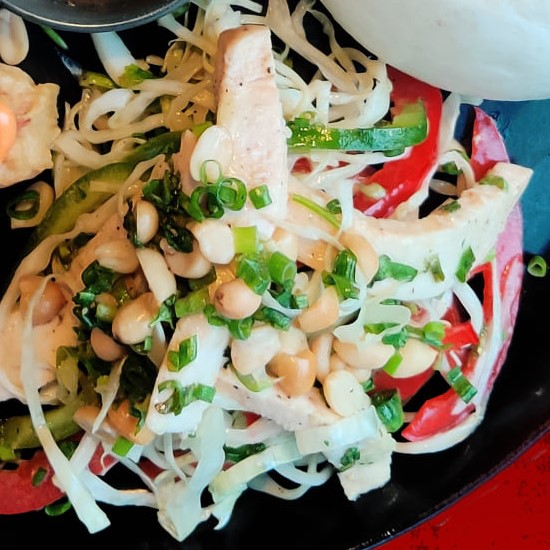 Asian Chopped Chicken Salad