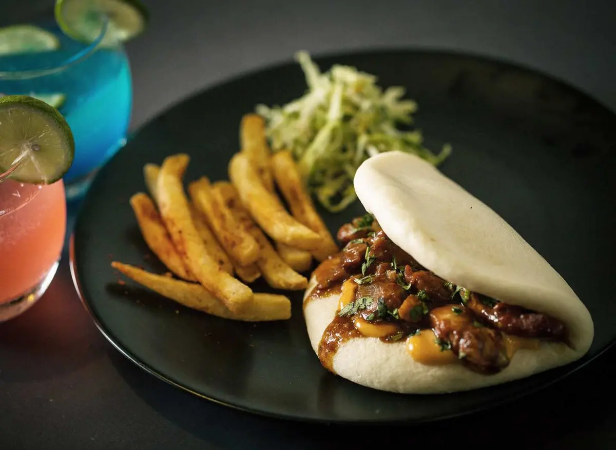 Philly Cheese Steak Bao