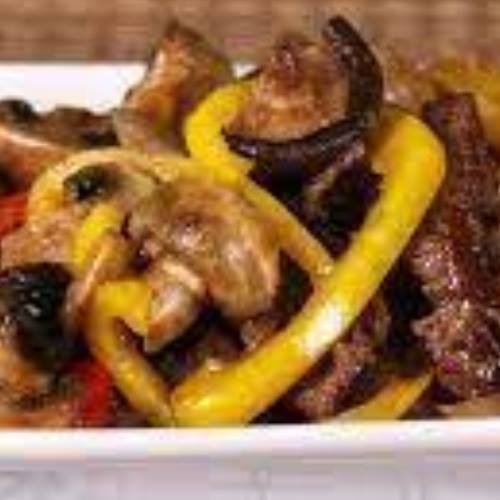 Beef With Mushroom & Capsicum