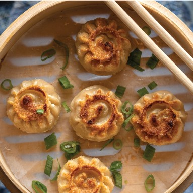 Pan Fried Chicken Dumplings